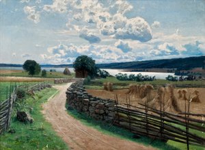 يوم صيفي بواسطة فرانس يوهان تايجر